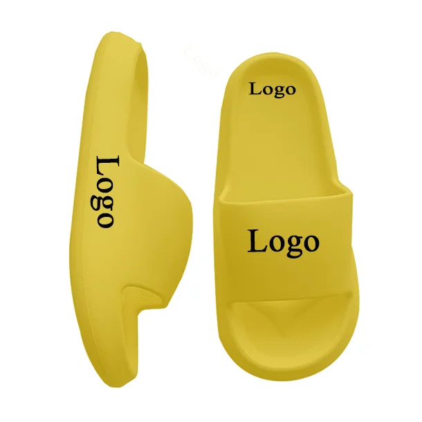 Hot Selling Custom French Durable Sole Grey Color EVA Slide Asian Style Oem Logo Women Slide  EVA Slide Slippers