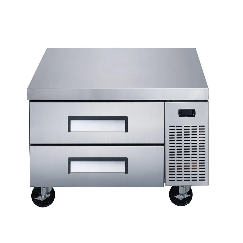 Commercial 36 Inches Hotel Restaurant Undercounter Chef Base Under Grill Refrigerator Fridge