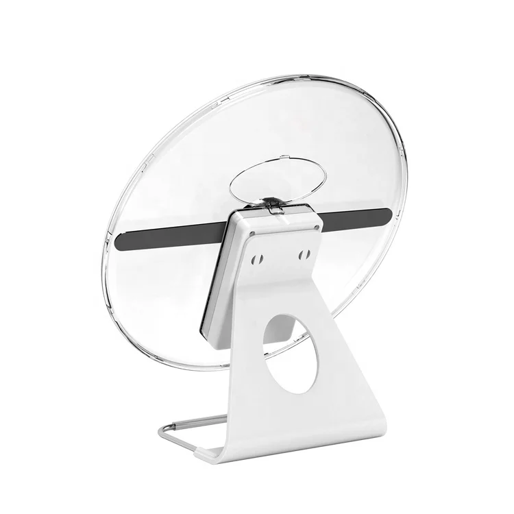 Handheld mini 3d led advertising projector holographic display with built-in battery