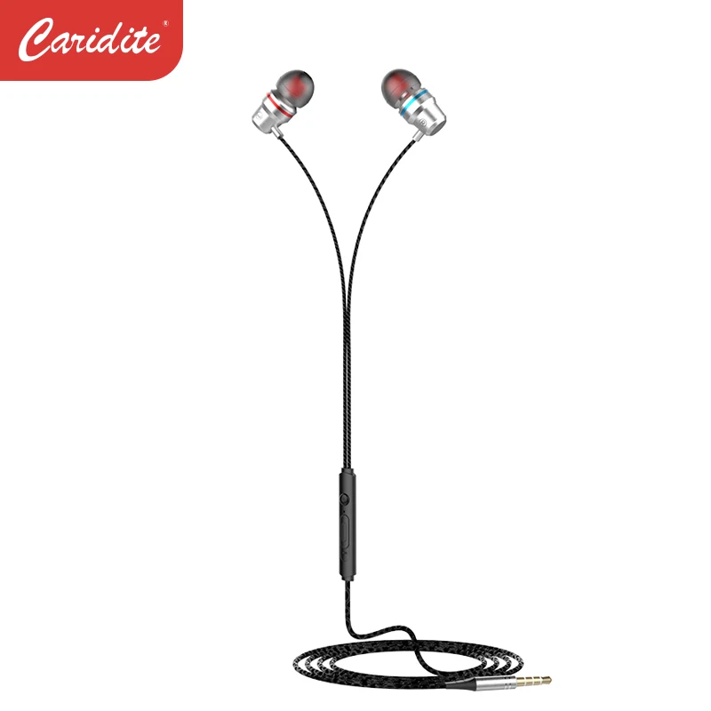 Caridite Dropshipping 3.5Mm In-Ear Microphone Wired Earbuds For Huawei Xiaomi Samsung Galaxy Galaxy G2 Headset