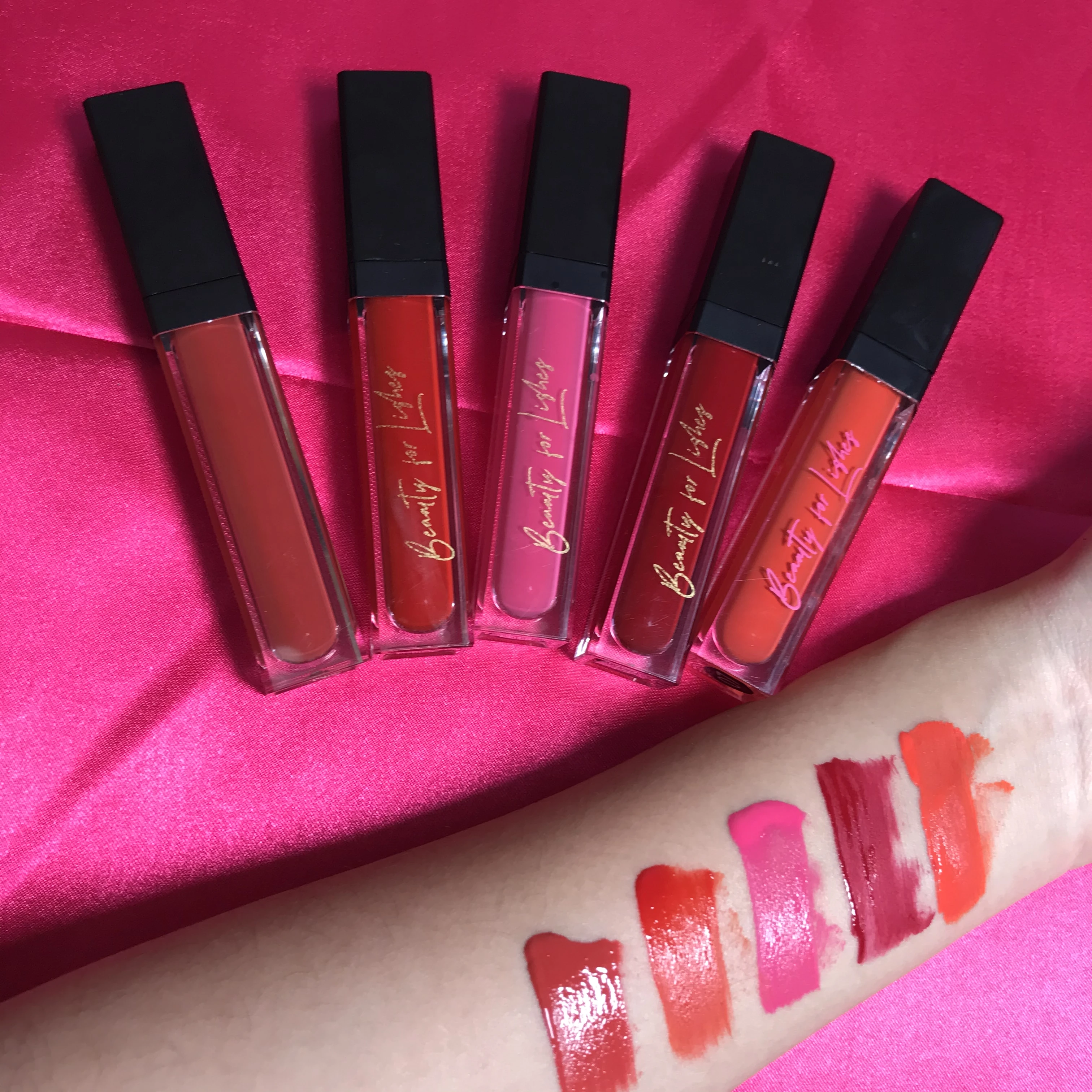 2022Top Quality Girls Custom Logo Lip Gloss Matte Liquid Lip Stick Private Label