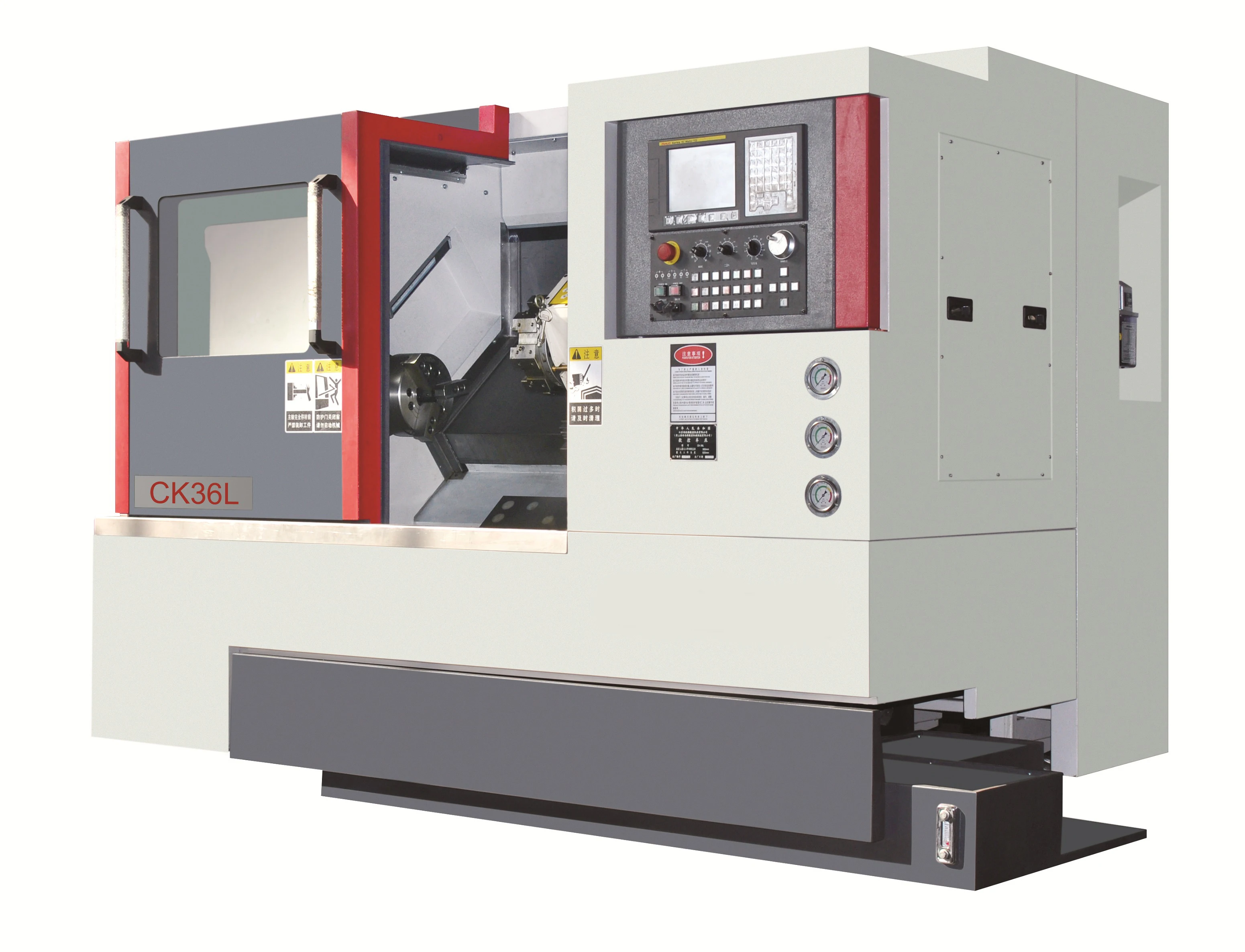 slant bed cnc turning lathe machine