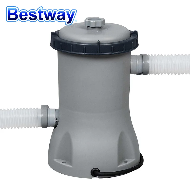 Bestway 56420 Steel Pro MAX 12ft x 48in 366cm x 122cm Family Garden Metal Frame PVC Round Above Ground Swimming Pool