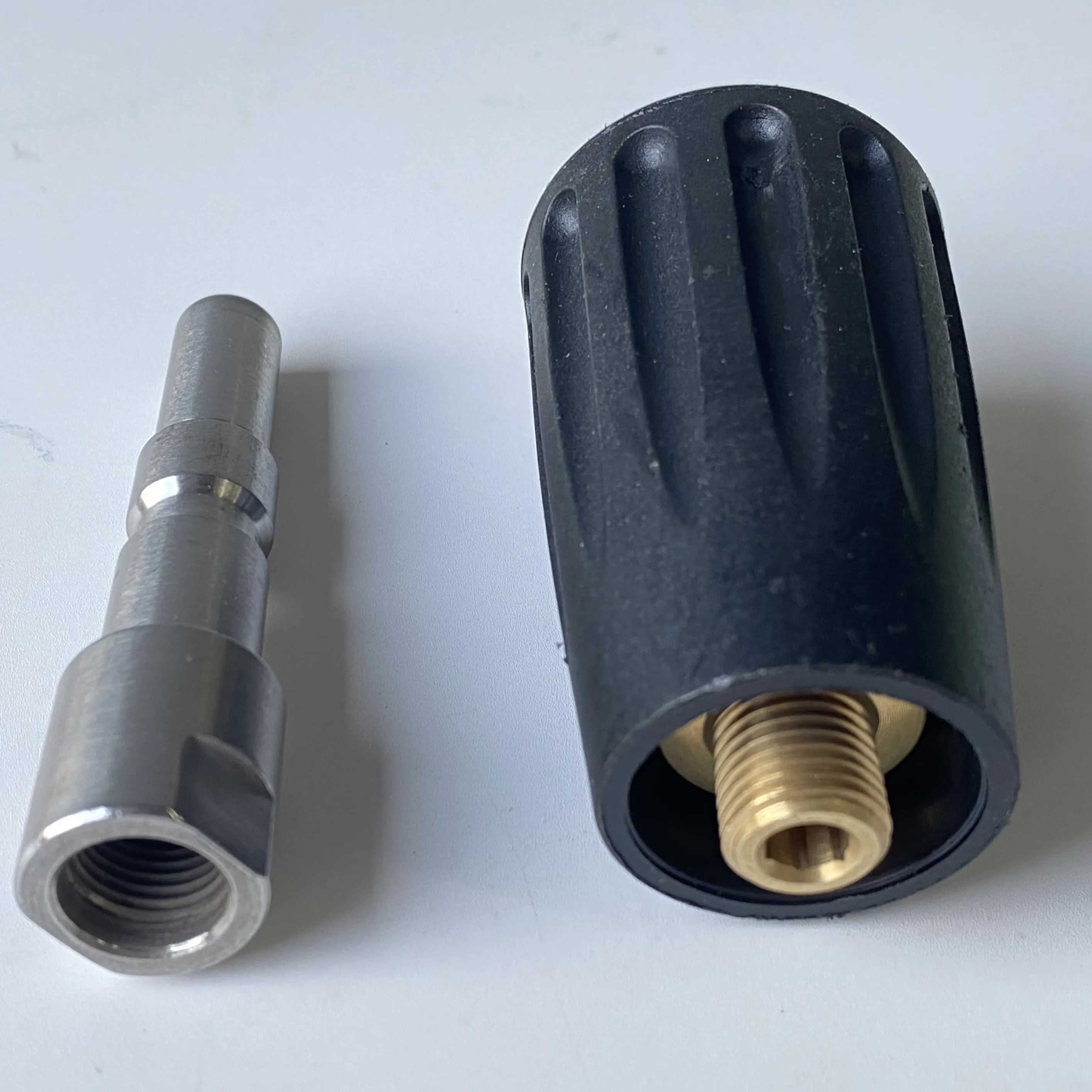 High Pressure Car Washer Gun Brass Foam Cannon Quick Coupling Connector Kit Quick Plug Female G1/4 Thread Quick Release Coupling