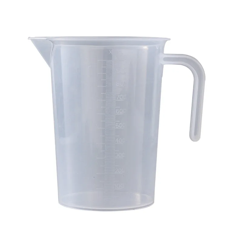 1 Litre Measuring Cup With Handle Clear Polycarbonate Measuring Jug Hard Plastic Measuring Cup