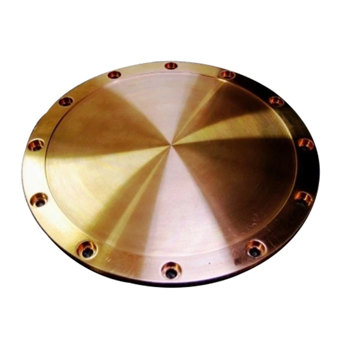 Quality standards backing plate sputtering shooting steel target