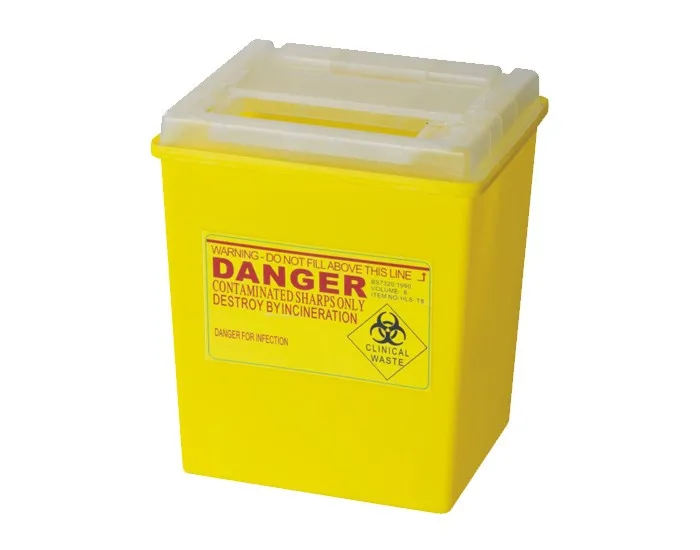 Wholesale Plastic Fresh Lock Storage Square Sharps Container Disposable