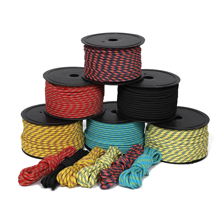 High  Quality Rich Color of 2mm-32mm or Customized  PP /Polyester/ Nylon   Braided Rope