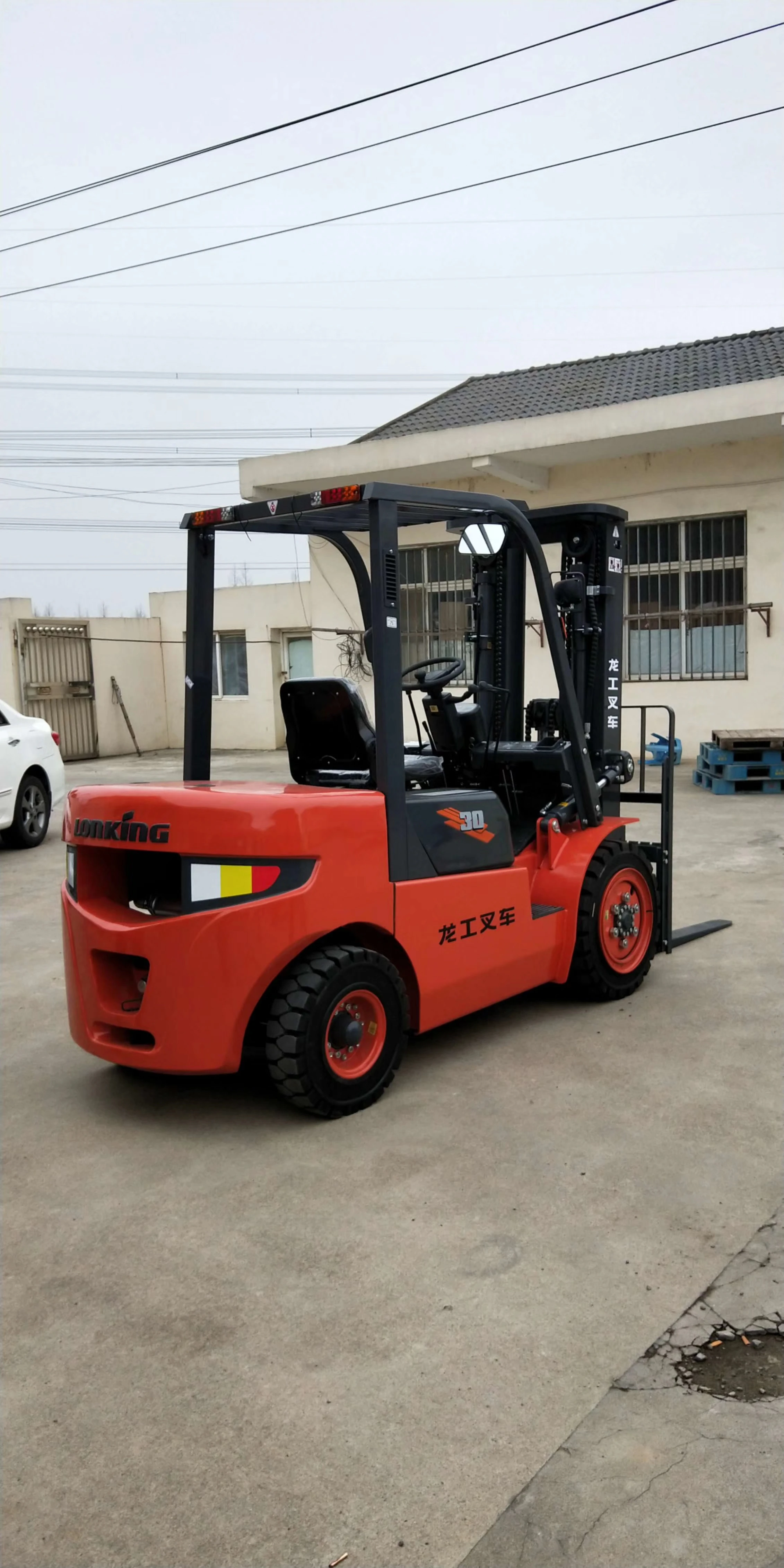 Китайский Недорогой дизельный вилочный погрузчик Lonking 3 тонны CPC30 CPCD30 FD30 LG30 с боковым переключателем