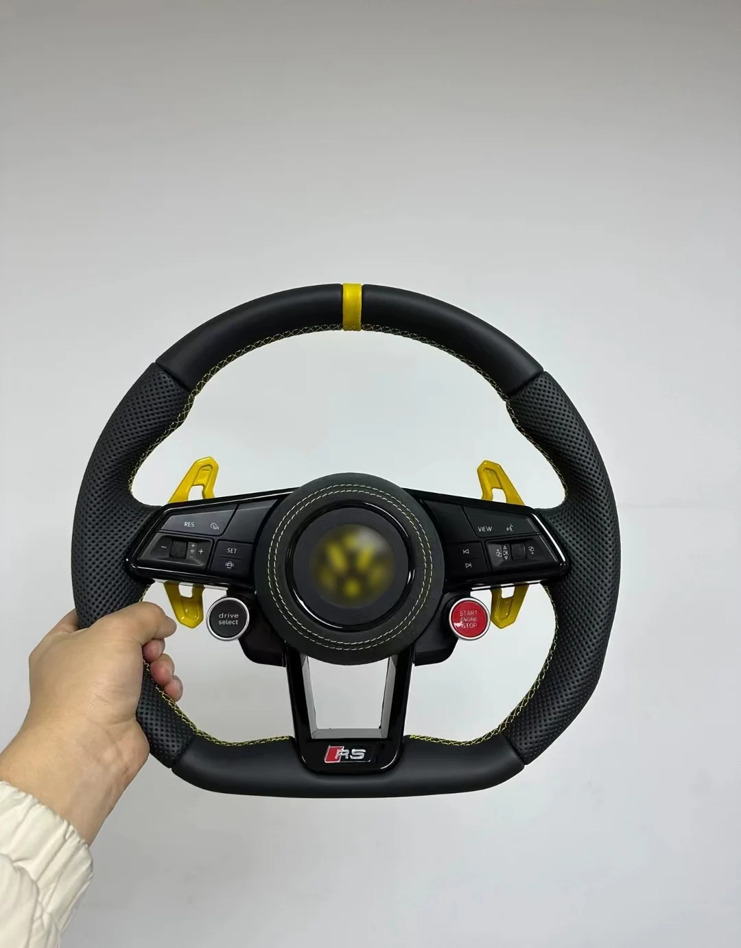 Suitable for-volkswagen to modify R8/RS/GTI/Golf R multi-function steering wheel MQBPQ multi-platform support