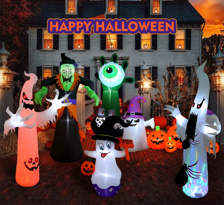Ghost Festival Inflatable Halloween Ghost Magic Horror Inflatable Halloween Decorations
