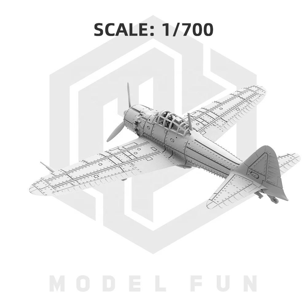 1/700 MIitsubishi A6M2b 3D PRINTED MODEL NAVY WEAPON MODEL RESIN MODEL MFP70008