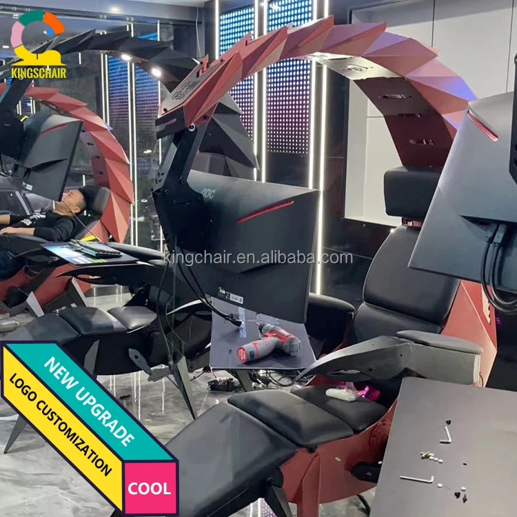 Scorpion Zero Gravity Ergonomic Message Reclining Gaming Chair Cockpit Work Station