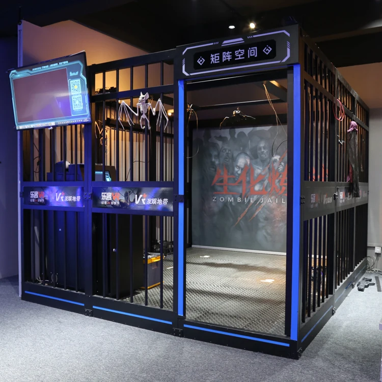 Team Building Games VR Escape Room Virtual Reality Multiplayer VR Shooting Simulator