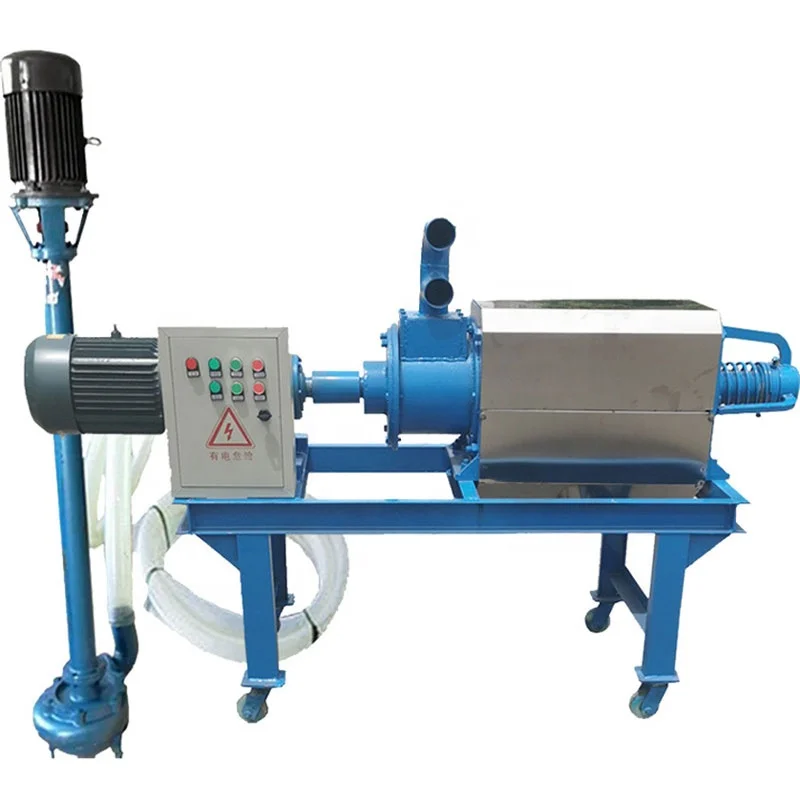 Dairy farm machinery stainless steel cow manure solid and liquid separator