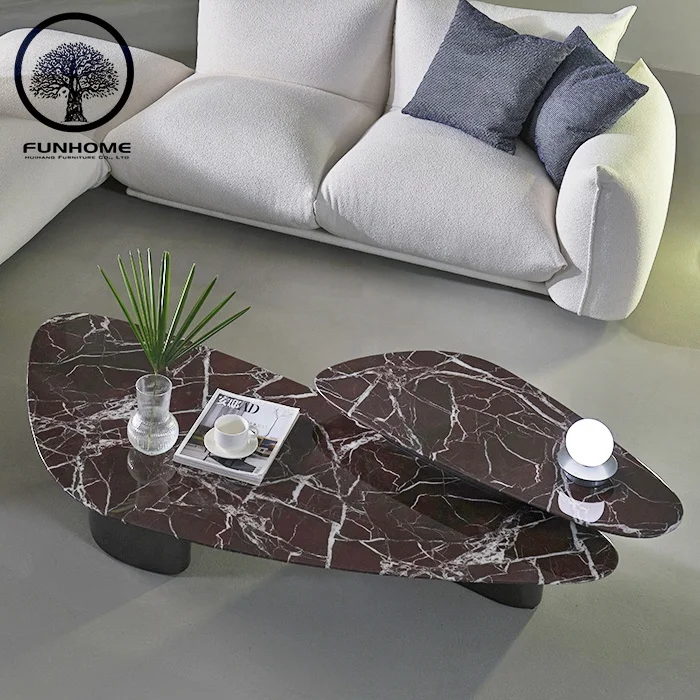 Best Selling Modern Coffee Table Luxury Natural Stone marble Coffee Tables For Home