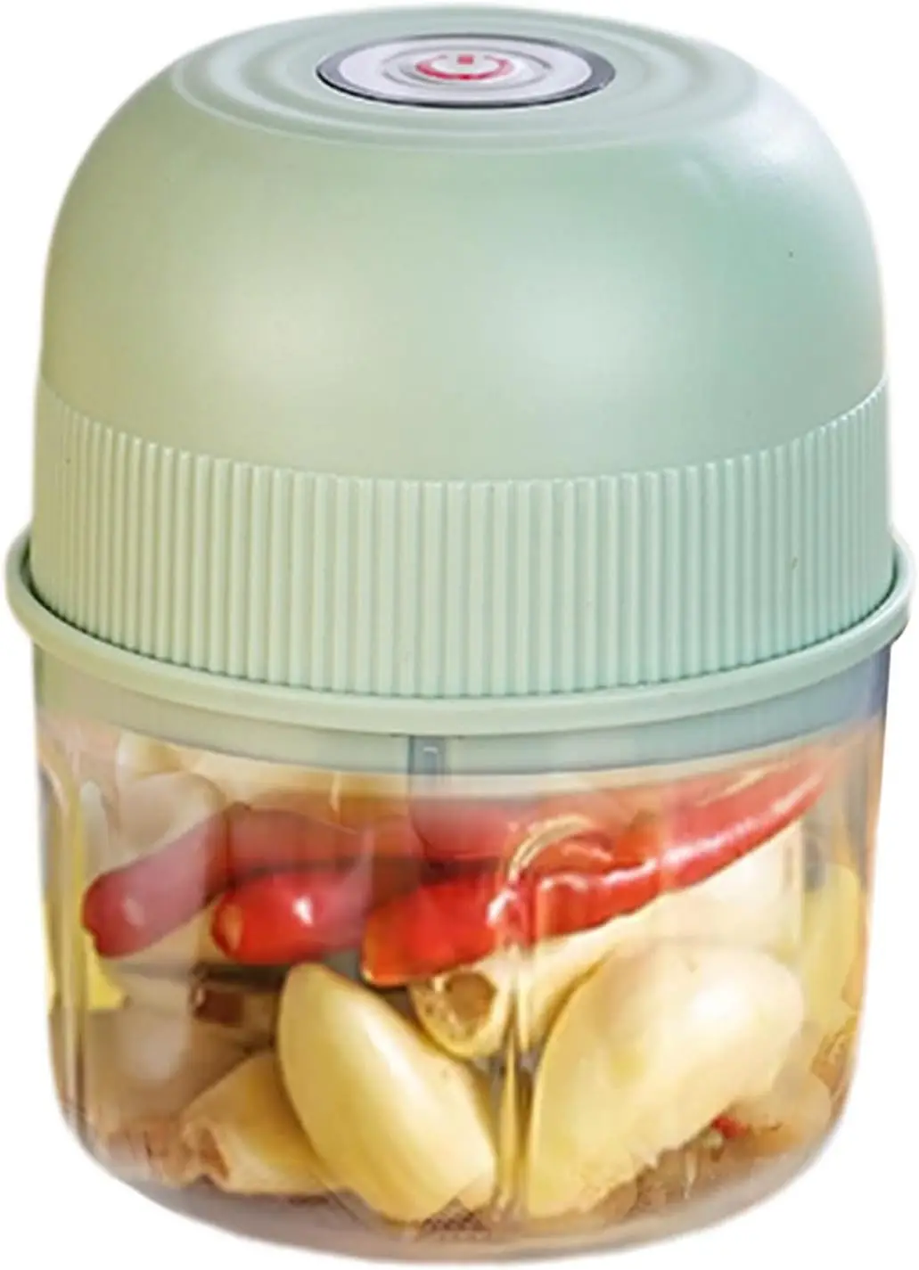 Type C Charging Portable Electric Cordless Mini Garlic Food Chopper 304 Stainless Steel Blade for Garlic Ginger Onion Meat