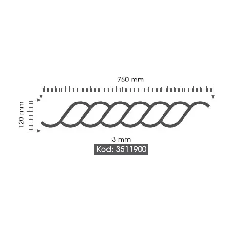 
High Quality Wrought Iron Turkish Laser Cut Door Accessories - Forged Iron Component 