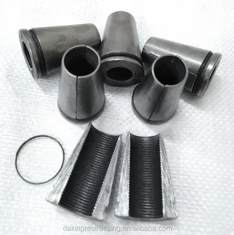 Lowest Price!!! Anchorage plate and wedges for Post Tensioning