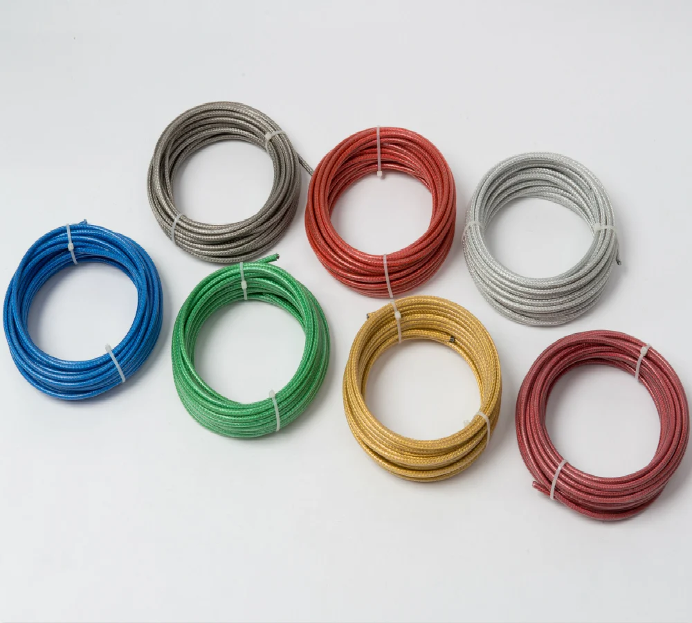 Цветной тормозной внешний корпус мотоциклетный кабель и велосипедный кабель