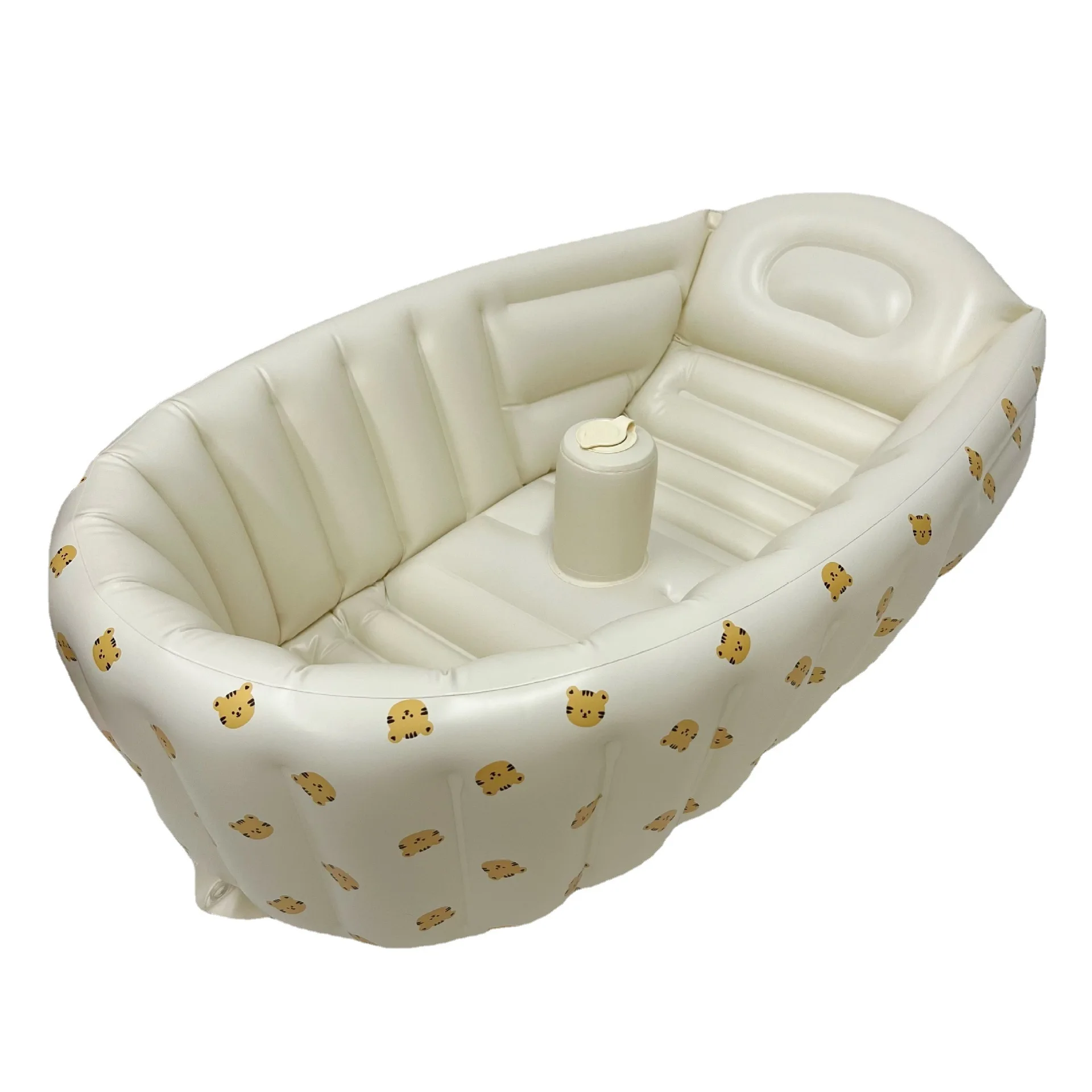 Non-phthalate PVC Non Toxic EN71 portable easy use baby infant foldable bath tub for baby inflatable child pool toys with pump