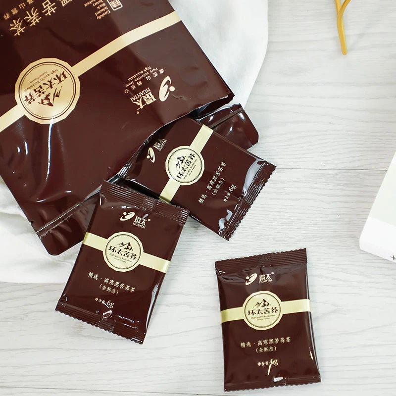 Huantai 168g Tartary Buckwheat Tea Gluten Free Chinese Organic Fragrance Herbal Health Food wholesale Detox Slim Tea
