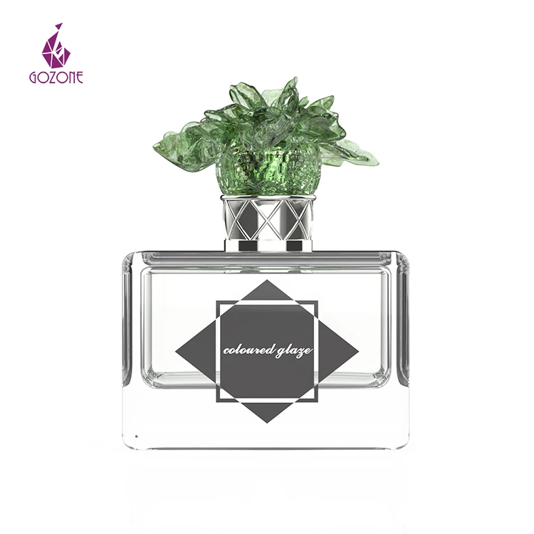 100Ml French Square Spray Glass Perfume 50 Ml Empty Custom Cologne Bottle