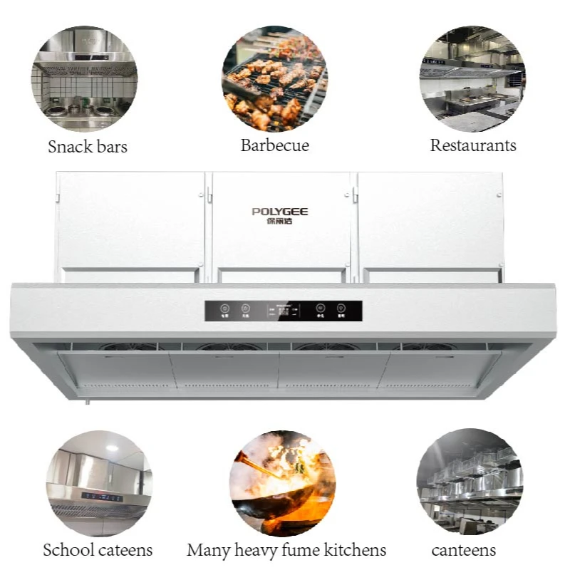 POLYGEE Commercial Kitchen Hood exhaust