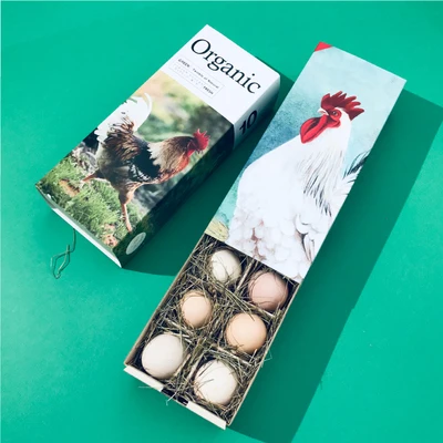 Изготовленные На Заказ картонные коробки для яиц подарочная упаковка с размерами