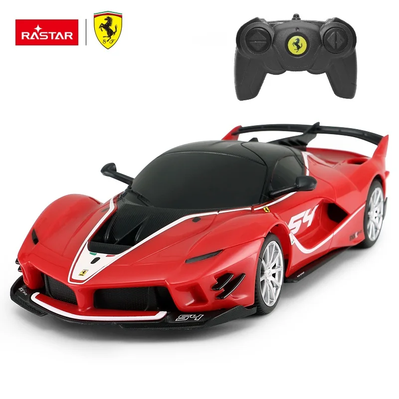 RASTAR Китай пластиковые игрушки Ferrari 1/24 новый электрический Радиоуправляемый автомобиль для мальчика