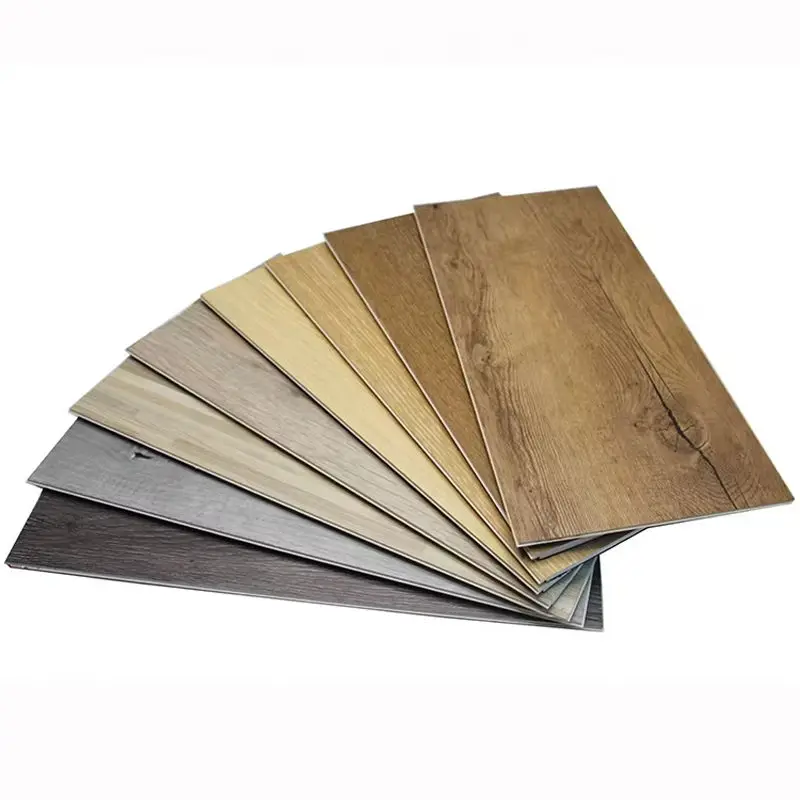 100% PVC Vinyl TileLuxury Waterproof SPC Flooring Custom  for Indoor Offices Modern Design anti-slip floor