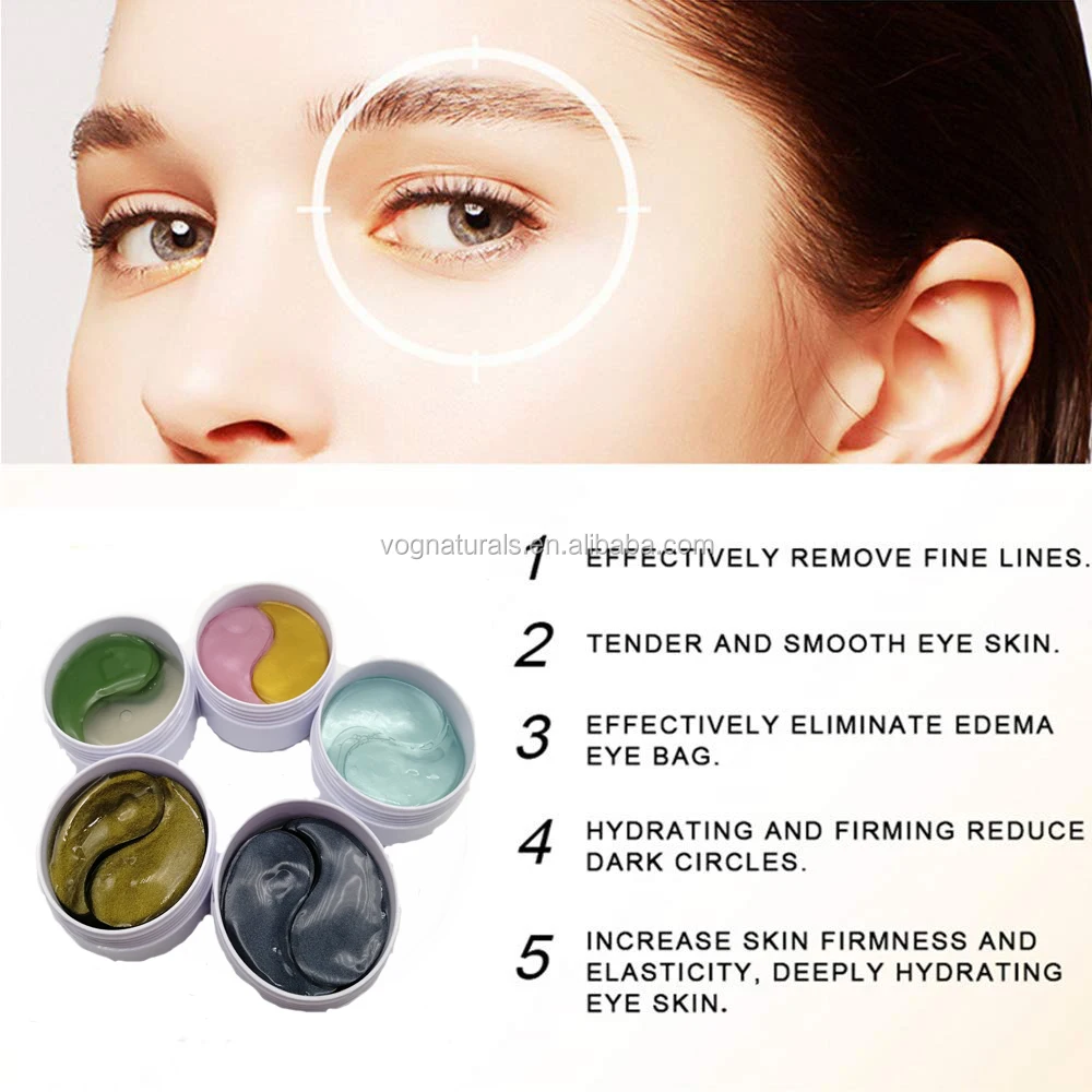 OEM ODM High Quality Eye Care Eye Mask Gel  FOR Dark Circles Anti Wrinkles Eye Treatment Mask