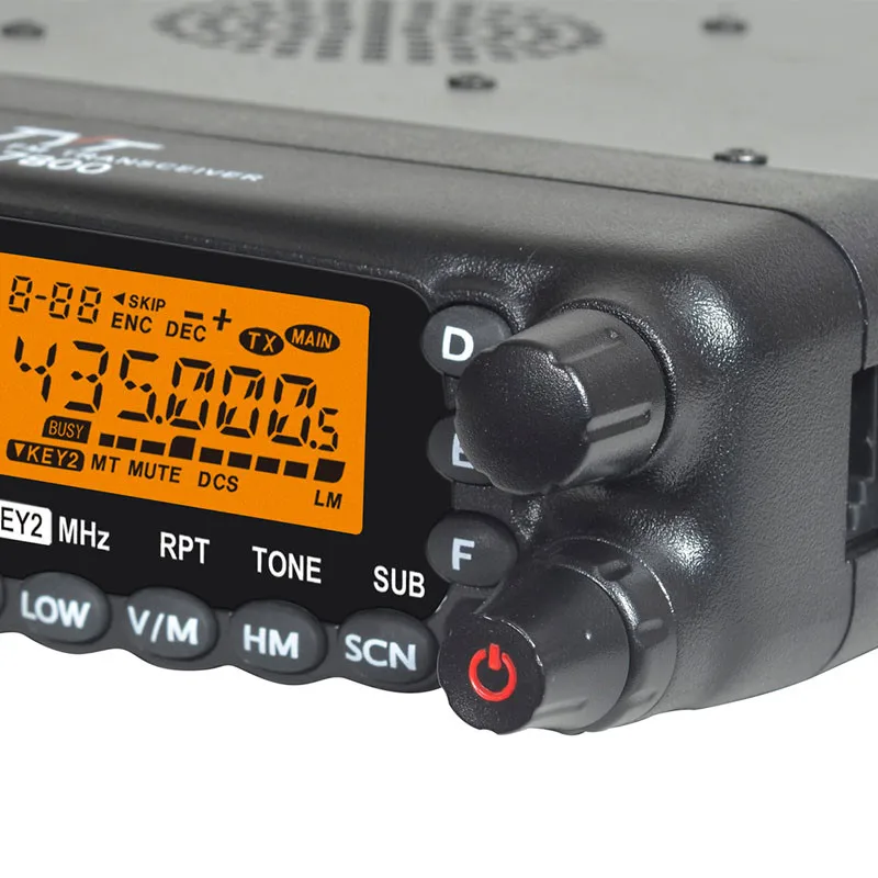 TYT TH-7800 Dual Band автомобилей Радио 50 Вт Ham радио FM аналоговый Quad Band мобильный трансивер Радио оптом из Китая