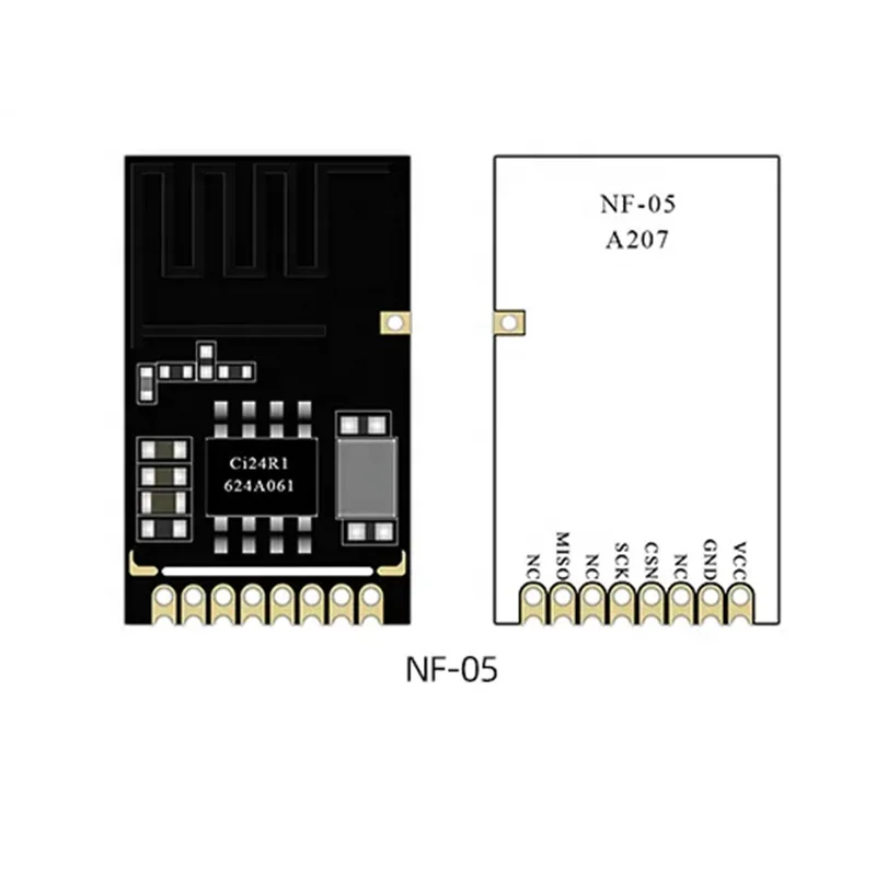 2.4G Wireless Module /Ci24R1 Chip /SPI Interface /PCB onboard Antenna /NF-05 Module