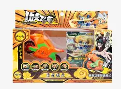 2023 new product classic gyro toys creative cartoon kung fu fingertip finger gyro speed car motorcycle battle game for kids