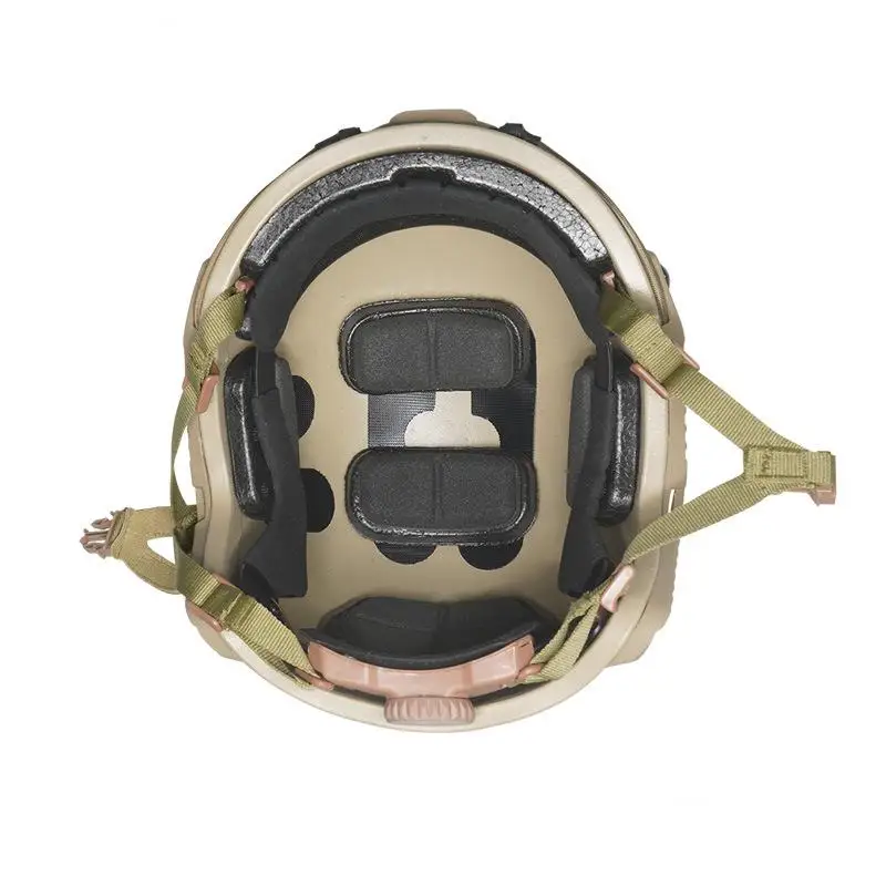 High-Density Aramid Fiber Kevlar Forest Fire Helmet with Ops-Core Fast System,UHMWPE Shell and Mich Tactical Helmet Design