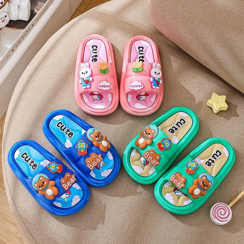 top manufacturers luxury flat eva flip flop slipper small moq summer beach Children Slippers slide womens slippers