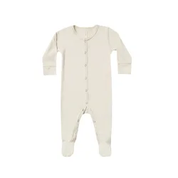 Spring Fall Ribbed Baby Clothes Sleep Suits Boy Girls Newborn Baby Footie Rompers Jumpsuit High Quality Women Cotton Baby Romper