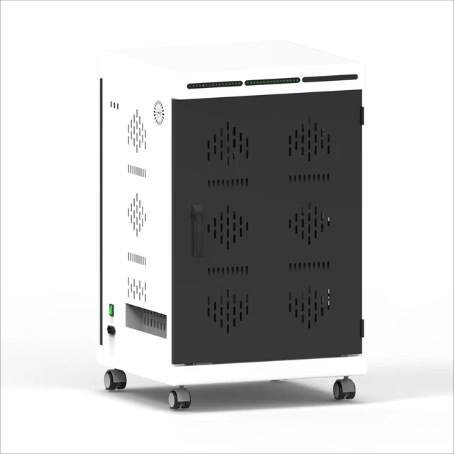 32 USB port charging station for multiple tablets and phones charging cart Charging Cabinet
