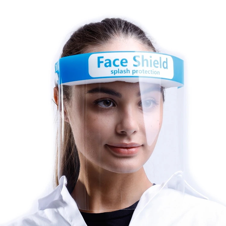 PPE visor reusable adjustable dental disposable full Safety eye transparent protective Safety Visor Eye face shield faceshield