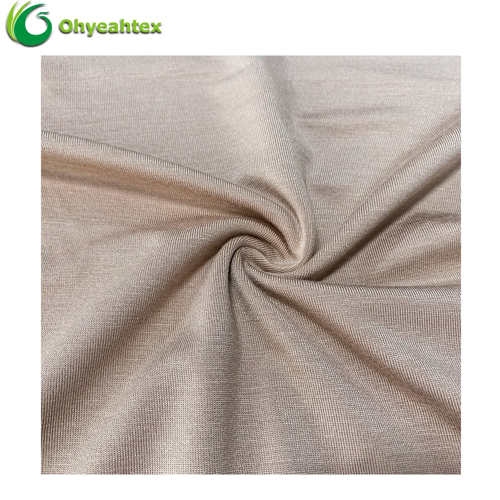 Super Soft Wholesale 95% Bamboo Fiber 5% Spandex Fabric Bamboo For Baby Wear