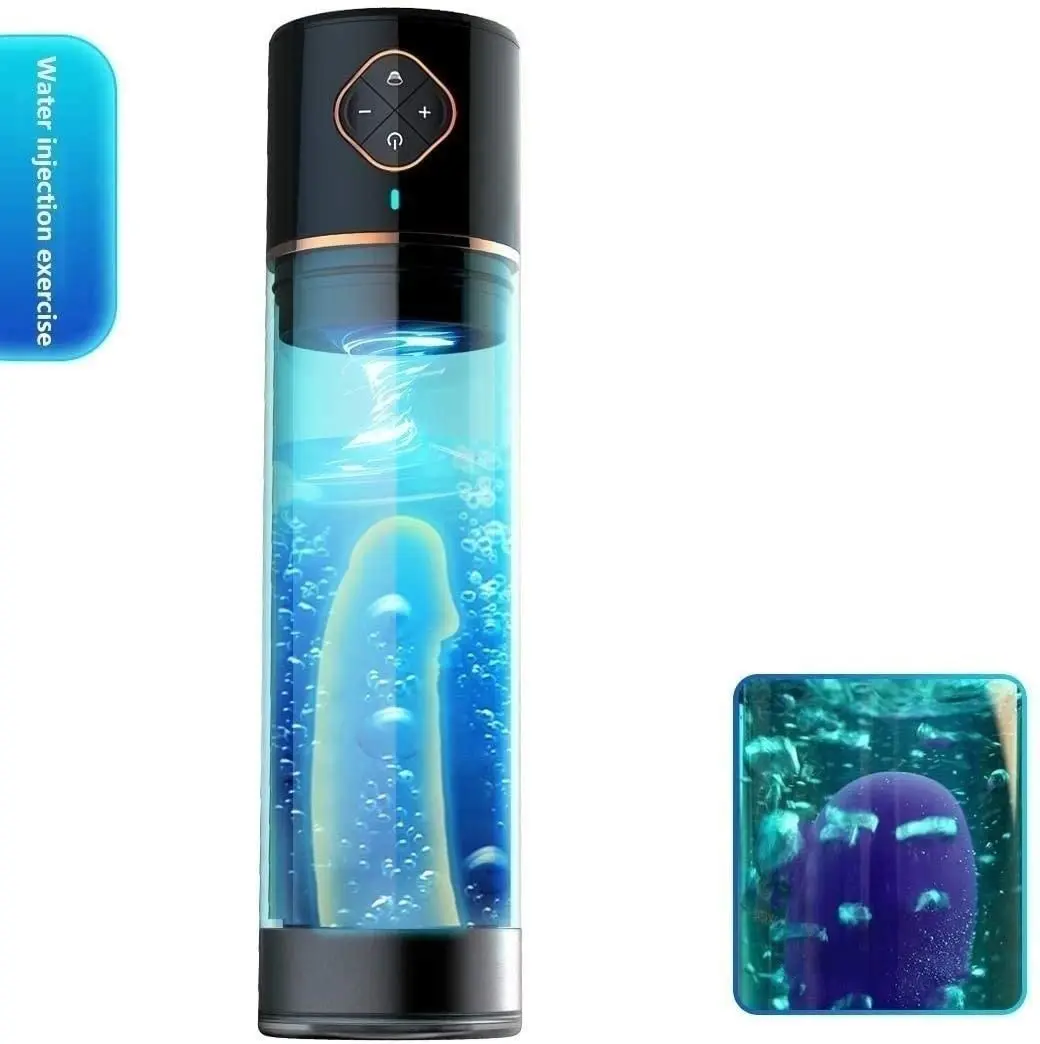 Penis Training Pump Of AI Chip Induction for man enlargement  Exercise persistence for male penis Adult sex toys for man