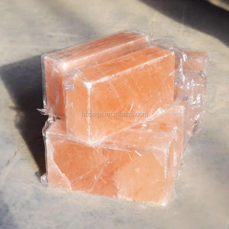 
Natural Himalayan Pink Salt Brick Cooking for BBQ 