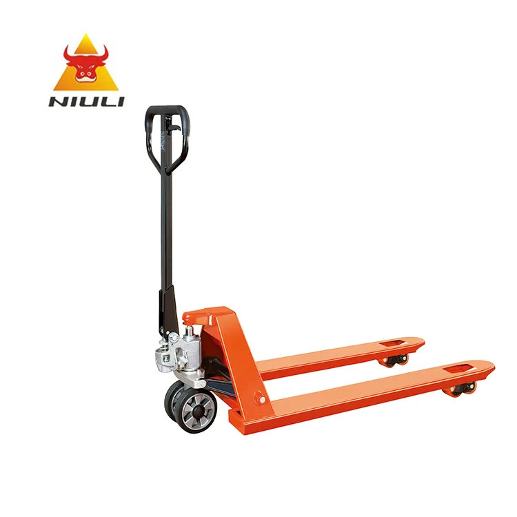 NIULI Eurolifter 2500kg transpalette carretilla elevadora manual transpaleta 3000kg hydraulic hand pallet truck pallet jack