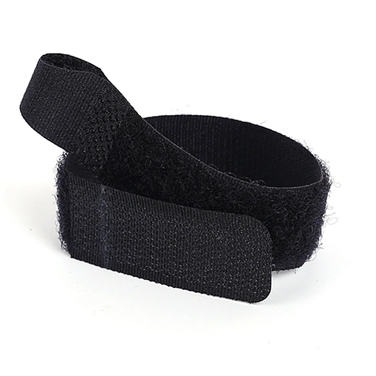 Custom Logo Color Fastener Strap Reusable Cable Strap Tape Hook And Loop Cable Tie