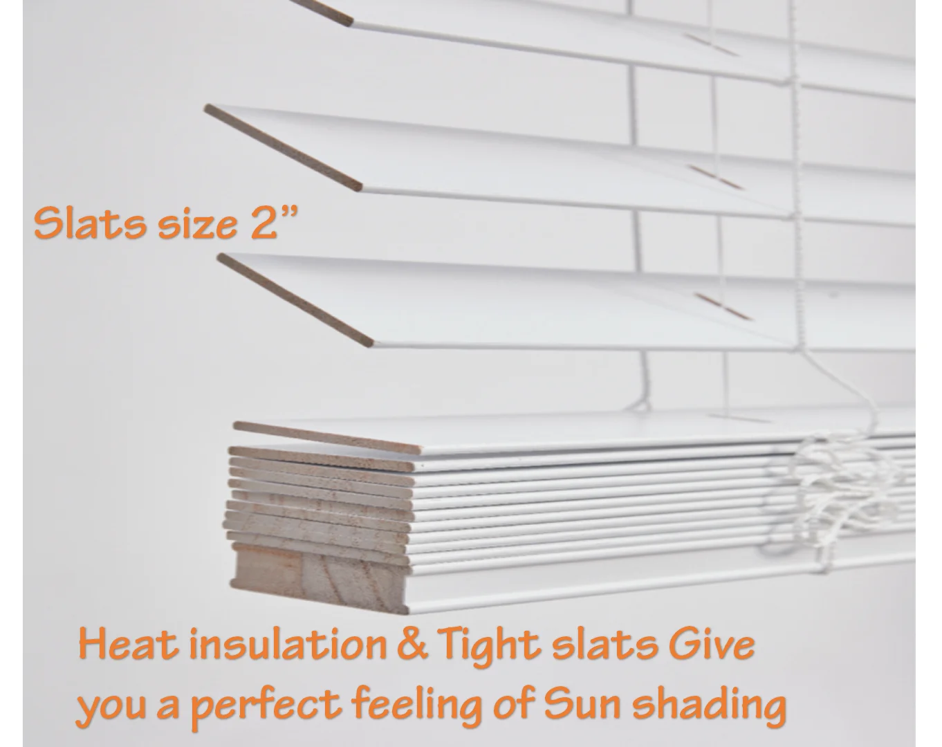 YMTC Solid paulownia Venetian Blinds Smart Motorized Electric Cordless and Manual Wooden Blinds PVC Fauxwood Blinds Curtain