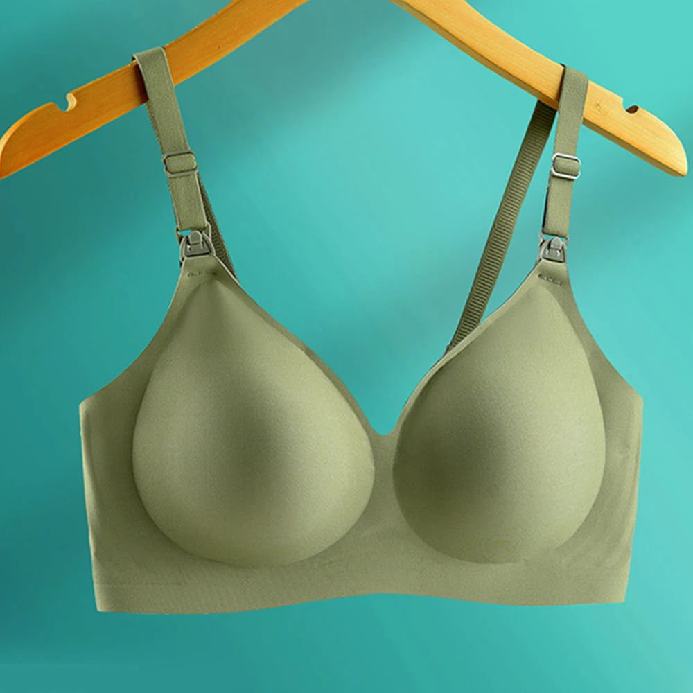 1032 Maternity Bras Pregnant Women Seamless Nursing Bra Pregnancy Clothes Breastfeeding Women Feeding Underwear