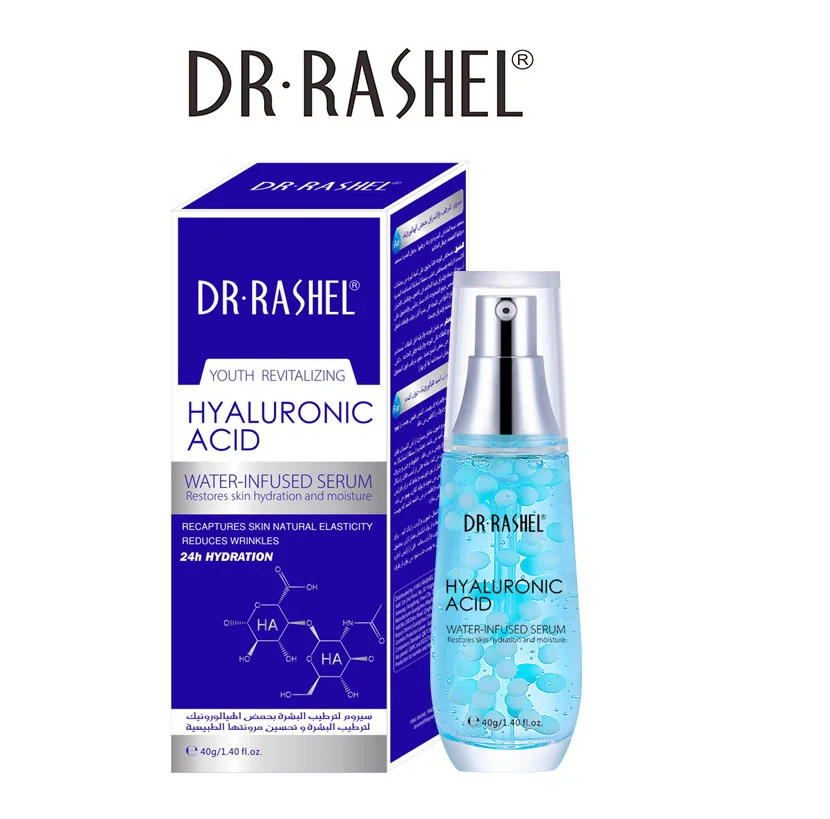 DR RASHEL 1448 high quality  Hyaluronic Acid Stock Solution deep Hydrating Moisturizing Brighten face serum skin care