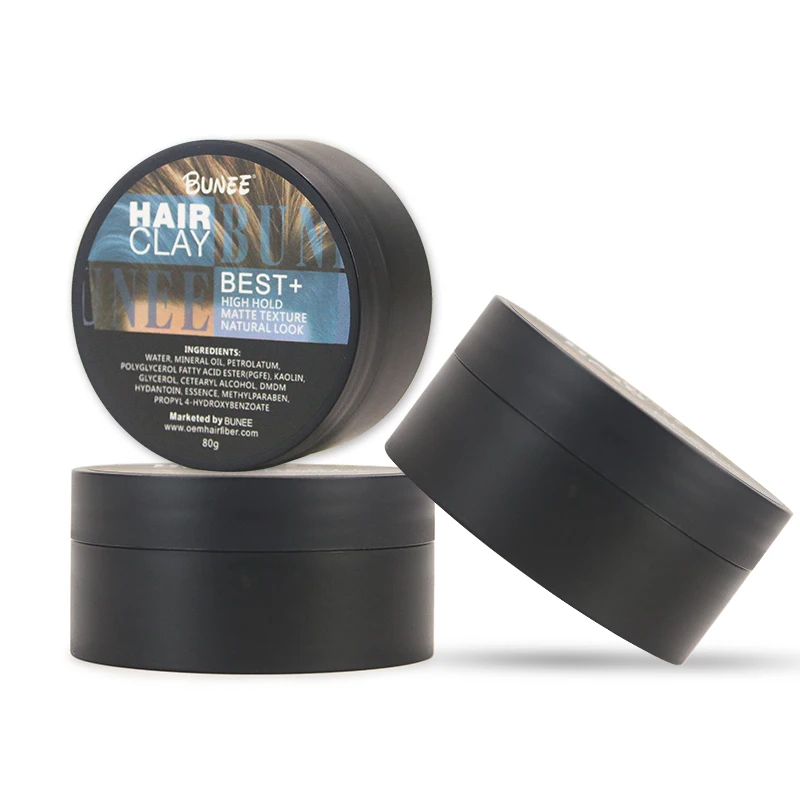 
hair styling product matte mud hair clay gel for unisex 