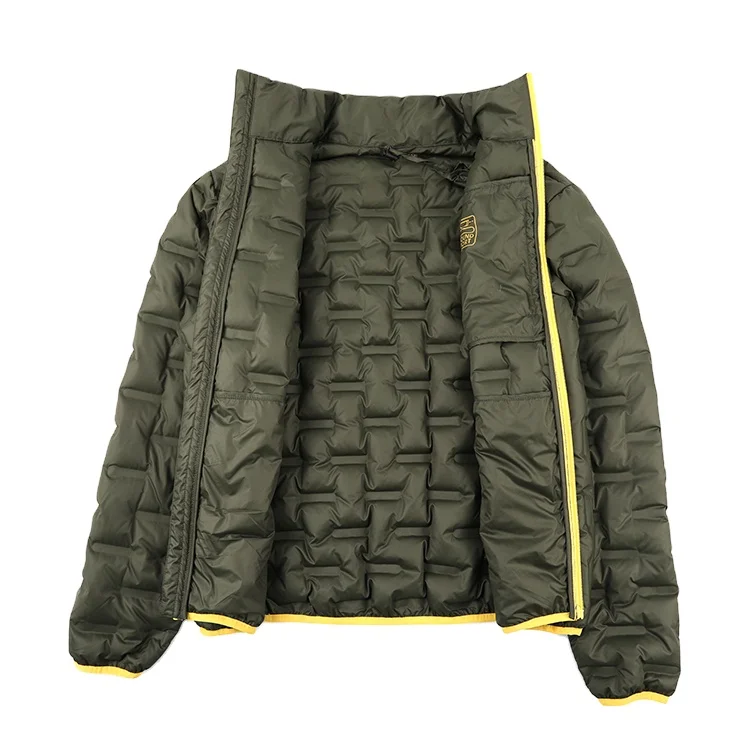 New products water repellent seamless welded thermoball packable men down jacket